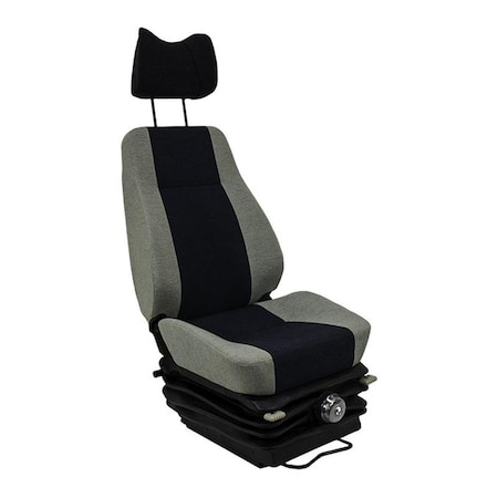 Aftermarket 4646401R Seat Assembly w Headrest Fits John Deere 4646401R-PVE